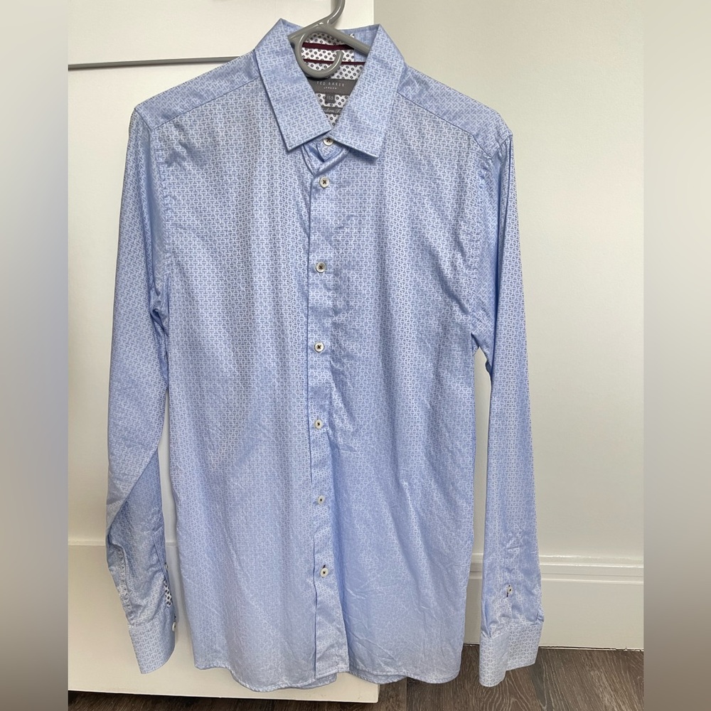 Ted Baker- Men's Light Blue Dress Shirt
